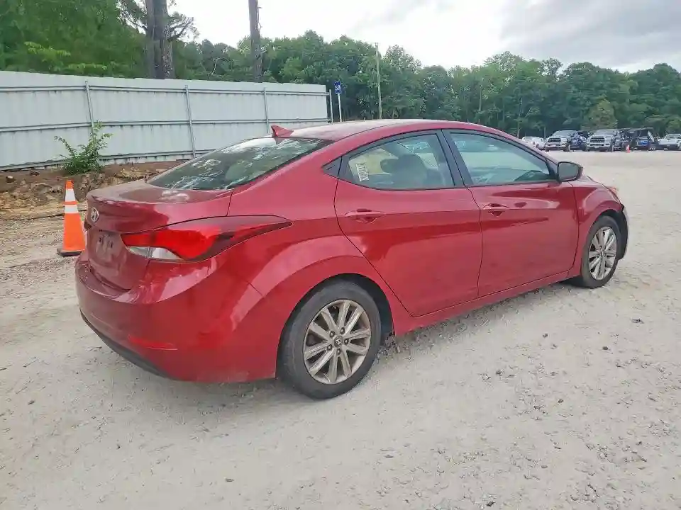 5NPDH4AEXEH537139 2014 HYUNDAI ELANTRA-2