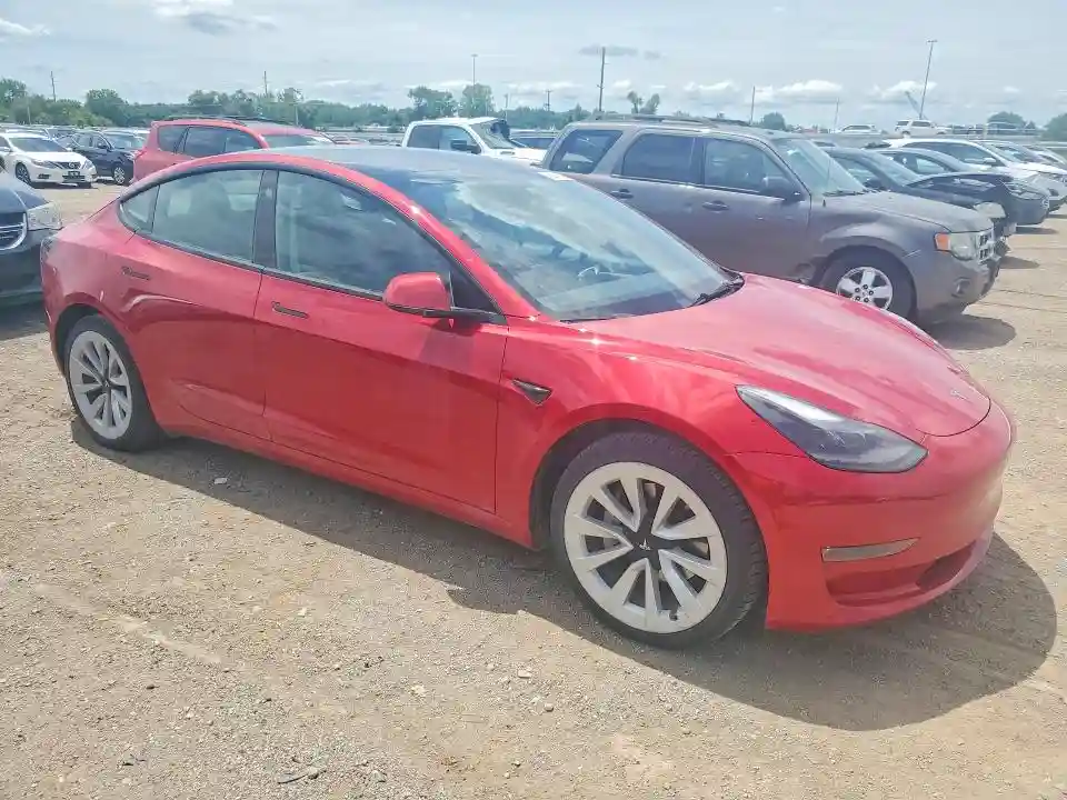 5YJ3E1EB0NF185576 2022 TESLA MODEL 3-3