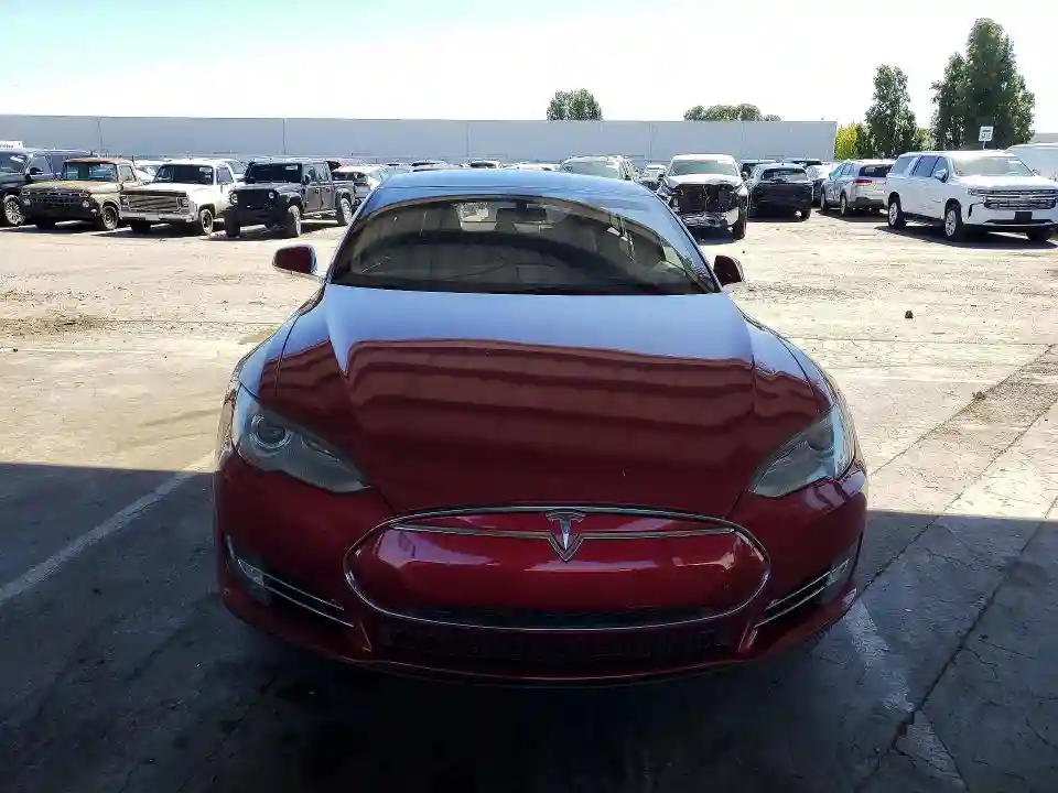 5YJSA1CNXDFP12929 2013 TESLA MODEL S-4