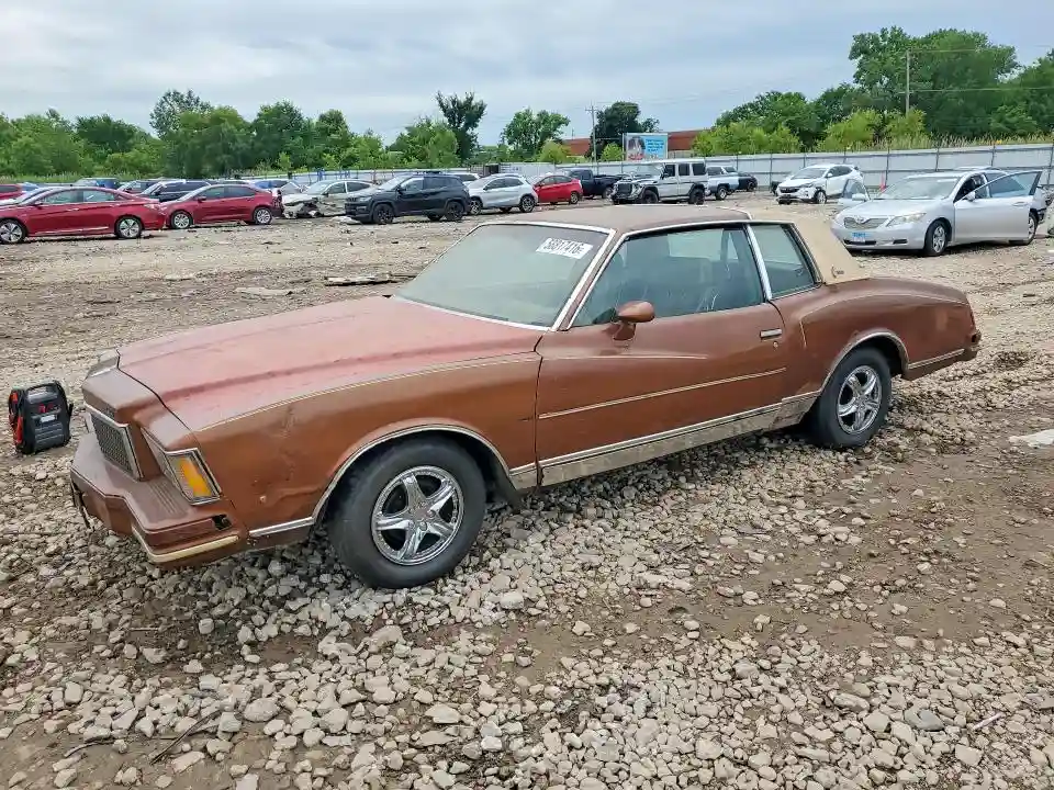 1Z37U8K521825 1978 CHEVROLET MONTECARLO-0