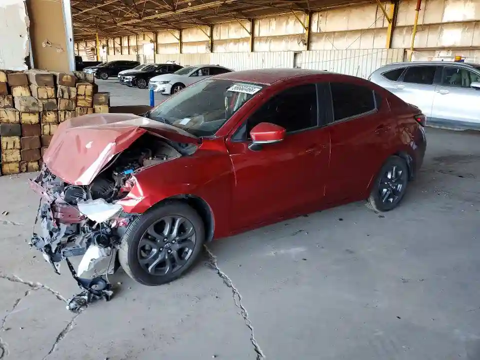 3MYDLBYV9KY525752 2019 TOYOTA YARIS-0
