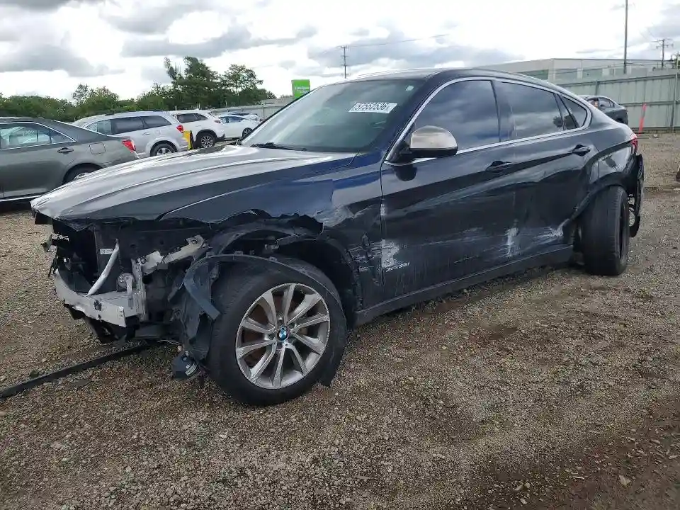 5UXKU2C5XJ0X48237 2018 BMW X6-0