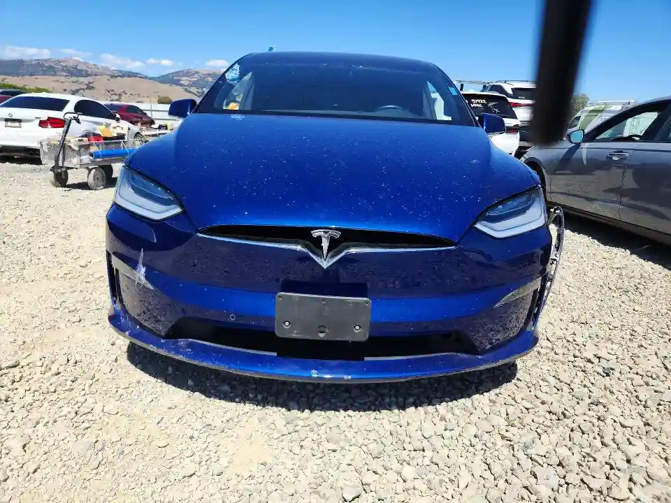5YJXCBE28MF322520 2021 TESLA MODEL X-4