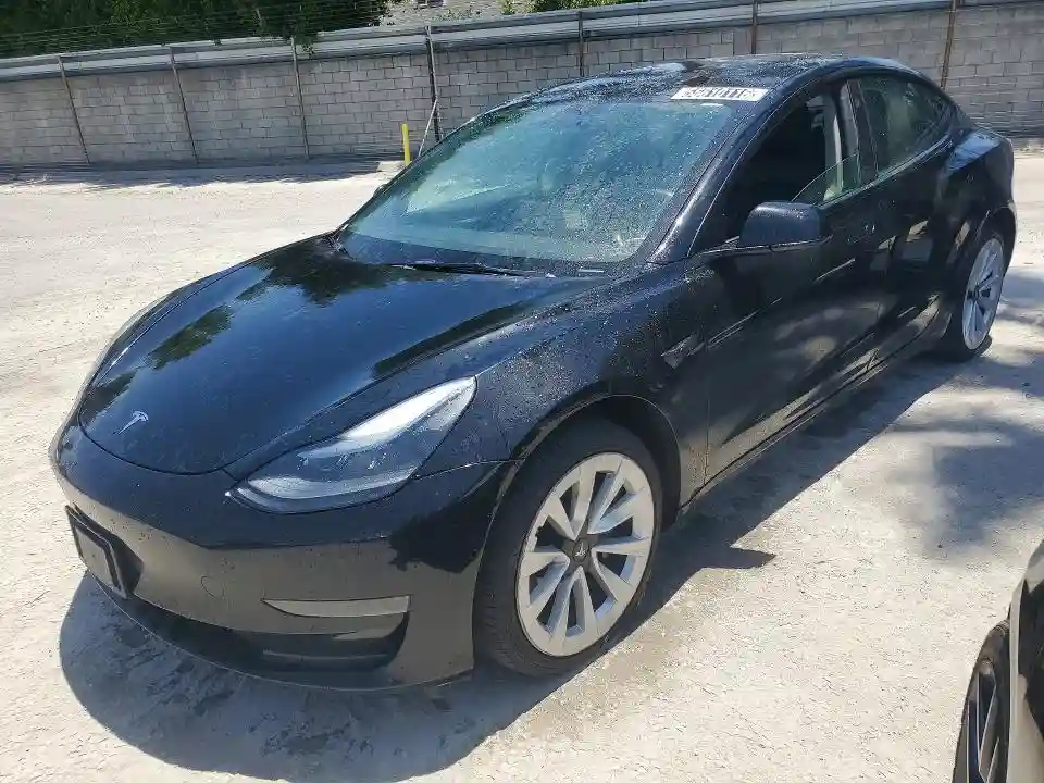 5YJ3E1EA7NF290882 2022 TESLA MODEL 3-0