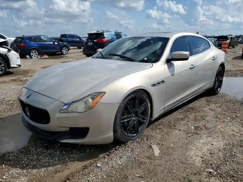 ZAM56PPA9E1072890 2014 MASERATI QUATTROPOR-0