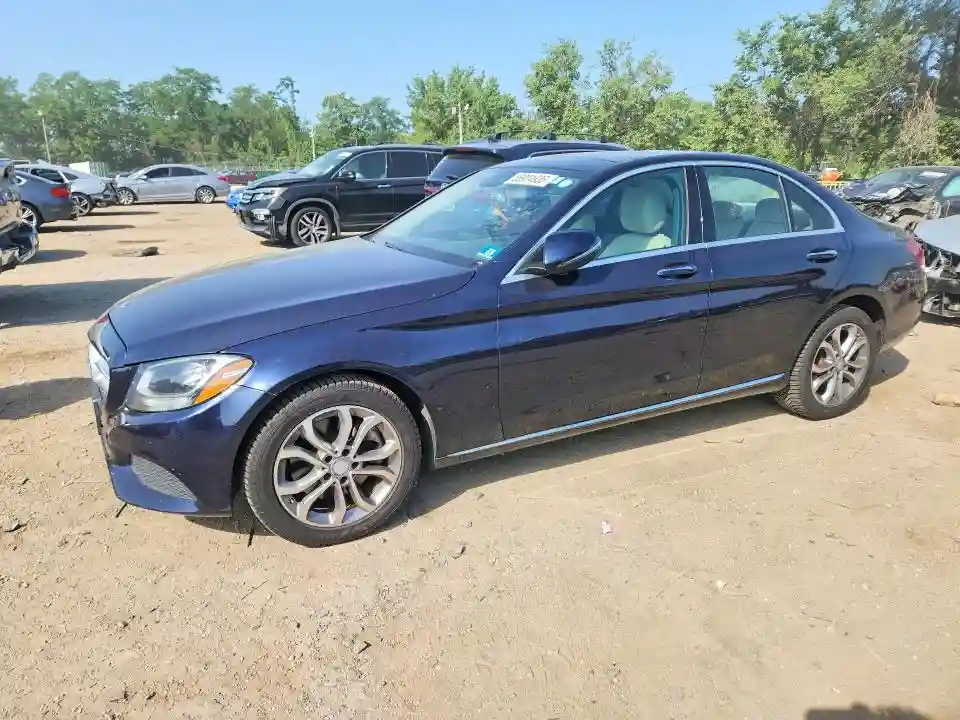 55SWF4KB4HU207159 2017 MERCEDES-BENZ C-CLASS-0