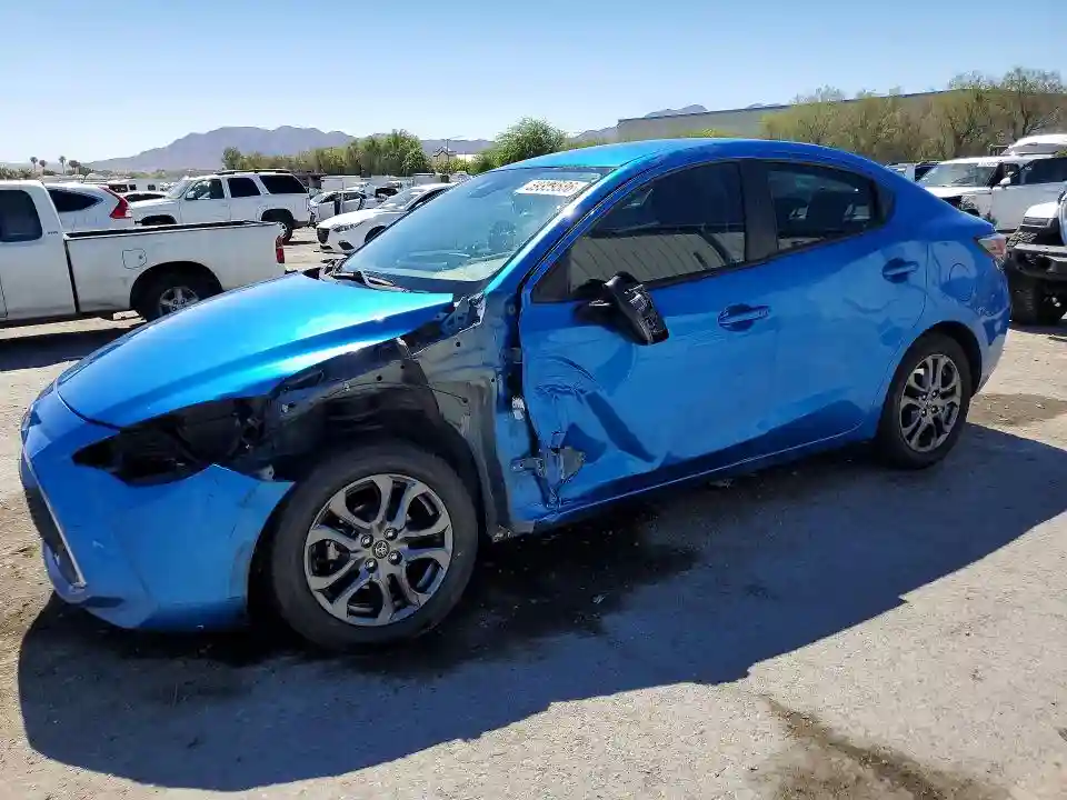 3MYDLBYV4KY502525 2019 TOYOTA YARIS-0