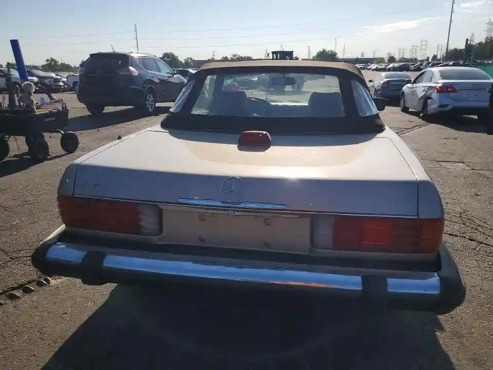WDBBA48D5GA054398 1986 MERCEDES-BENZ SL-CLASS-5