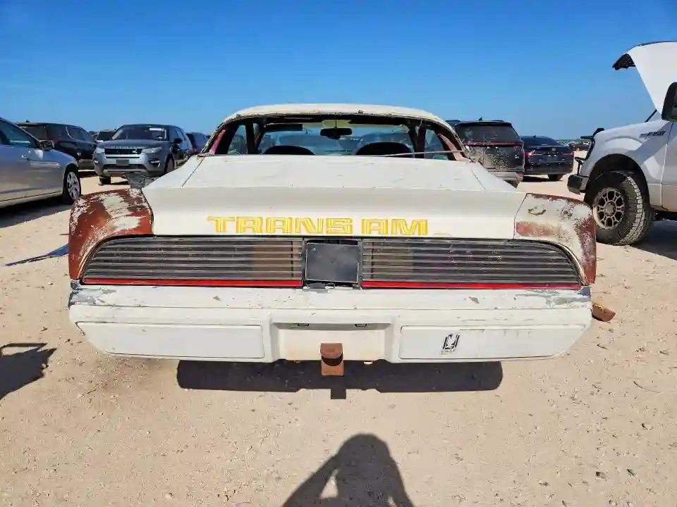 2W87WAN110114 1980 PONTIAC TRANS AM T-5