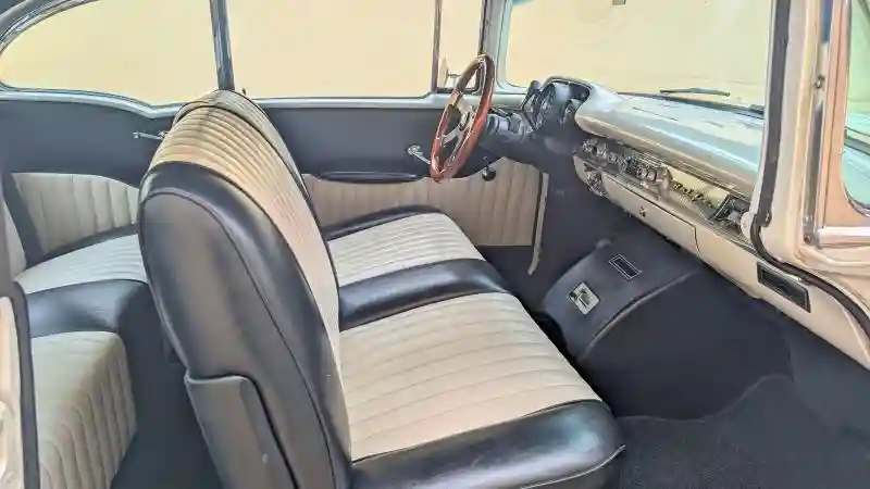 VC57K102611 1957 CHEV BEL AIR-4