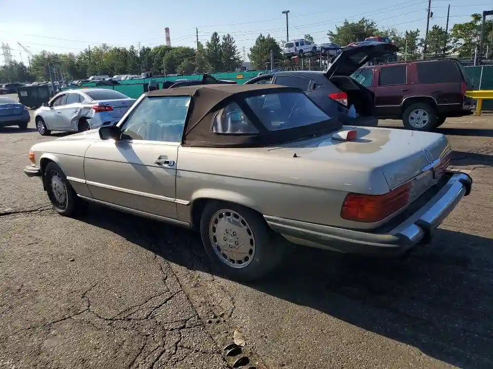 WDBBA48D5GA054398 1986 MERCEDES-BENZ SL-CLASS-1