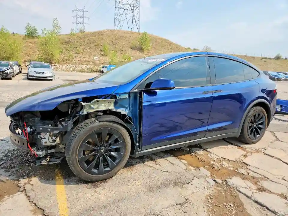5YJXCBE25HF060736 2017 TESLA MODEL X-0