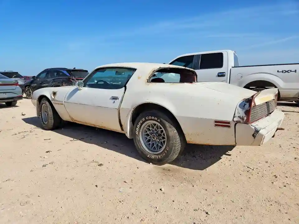 2W87WAN110114 1980 PONTIAC TRANS AM T-1